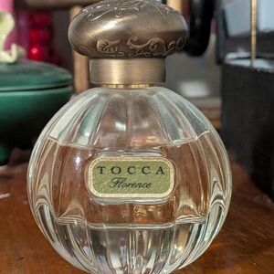 Tocca Florence Gold and Clear Decorative Bottle